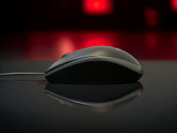 Logitech B100 Maus kabelgebunden Schwarz [B-Ware]