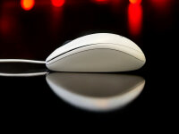 Logitech B100 Maus kabelgebunden Weiß [B-Ware]
